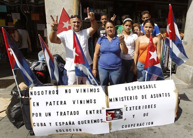 Protesta ante el Ministerio