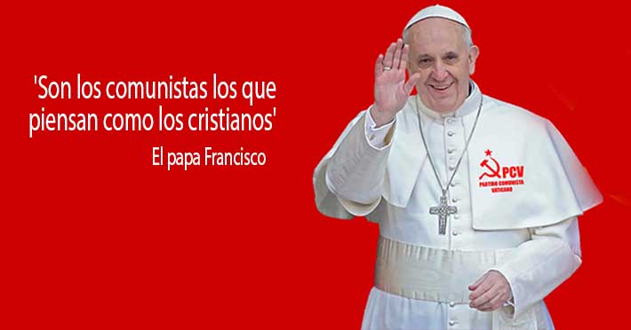 El eco de las grandes noticias produce monstruos en el inconsciente  colectivo: De comunistas y cristianos según el Papa Francisco - La Paseata