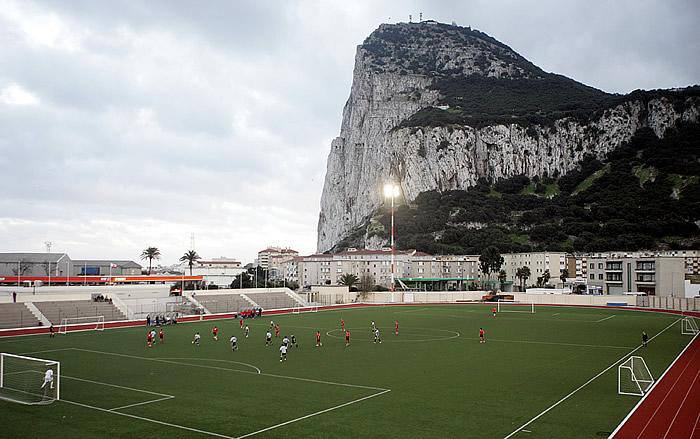 El "estadio" de la victoria de Gibraltar