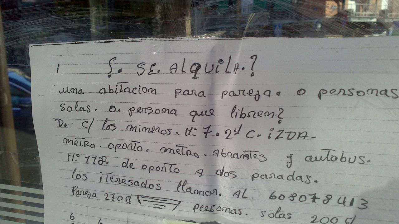 Anuncio marquesina autobús