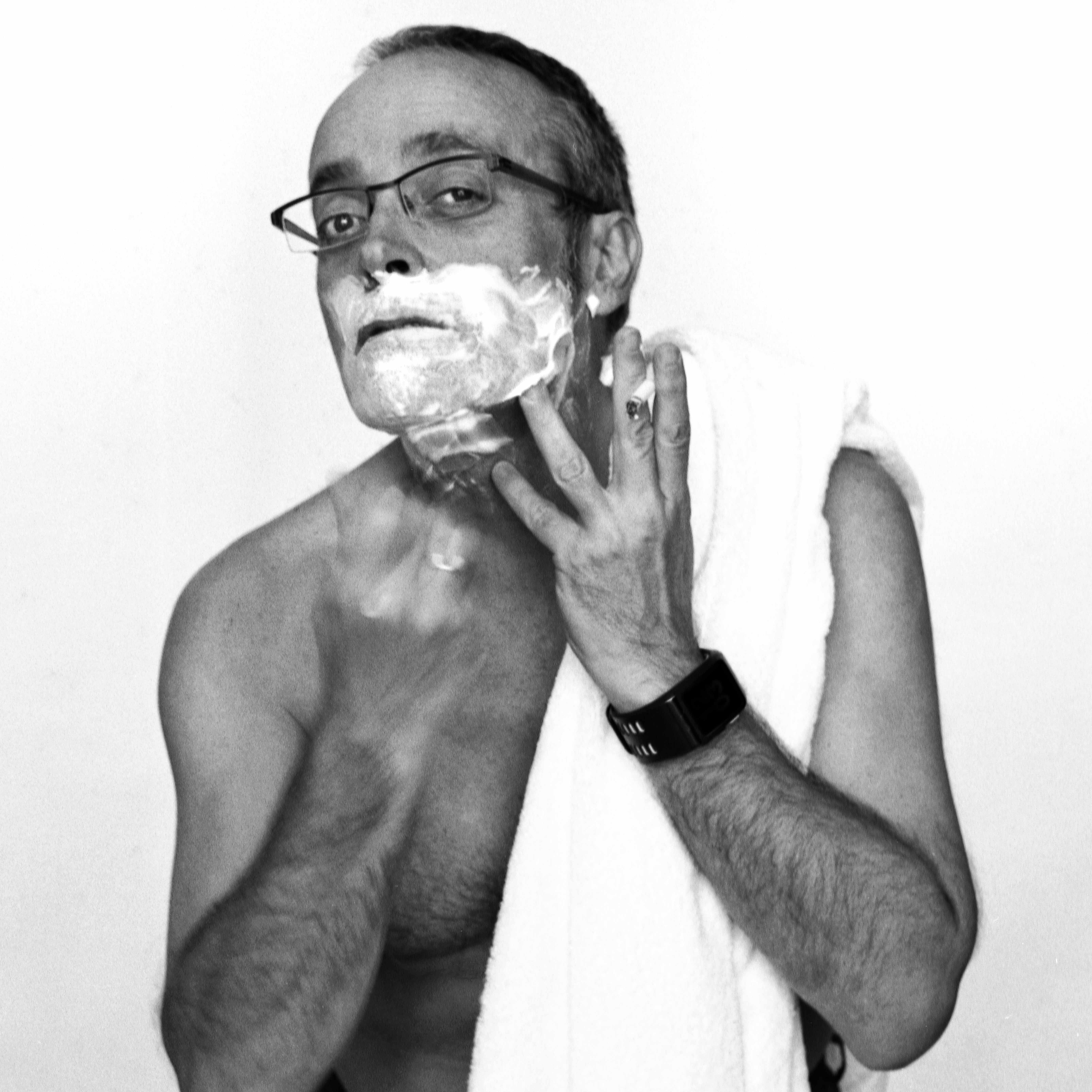 autorretrato a la manera de Marlon Brandon