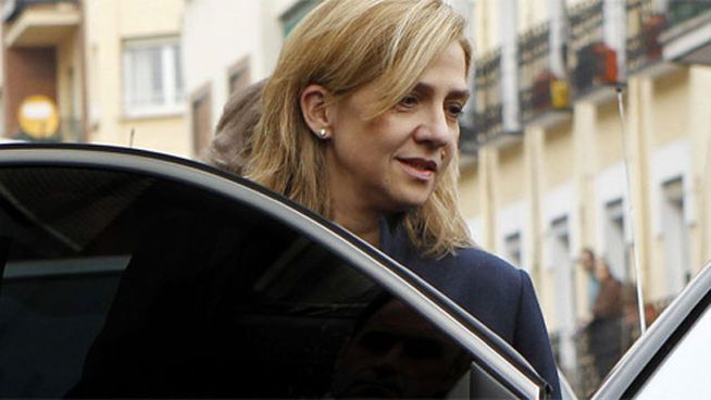 La infanta Cristina imputada