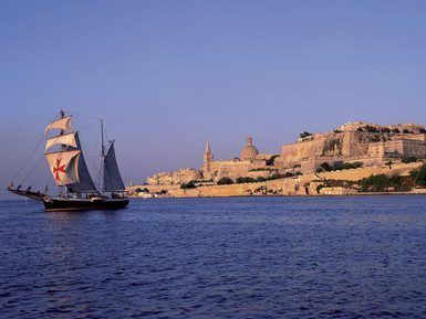 Amanece en Malta