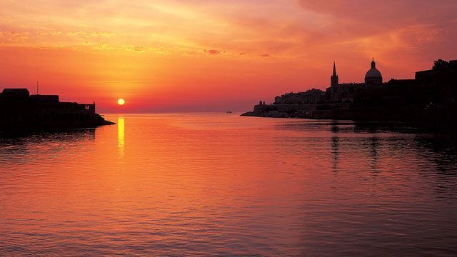 Atardecer en Malta