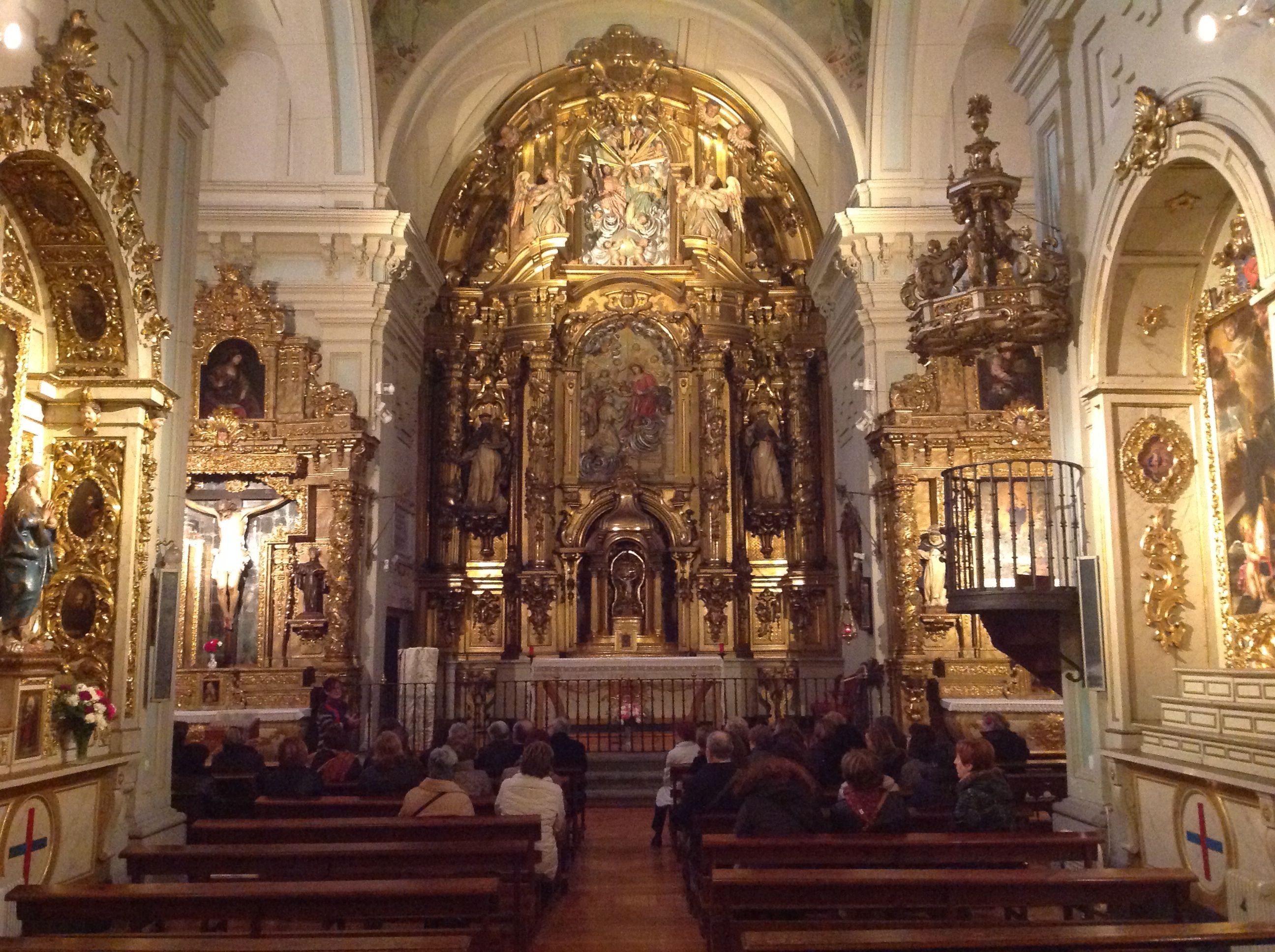 Vista general de la iglesia