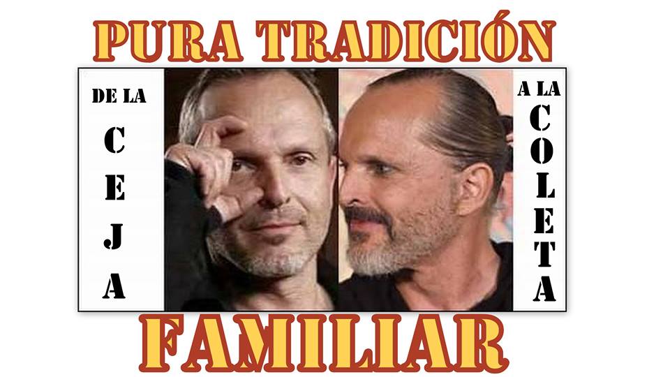 Miguel Bosé Pura tradición familiar