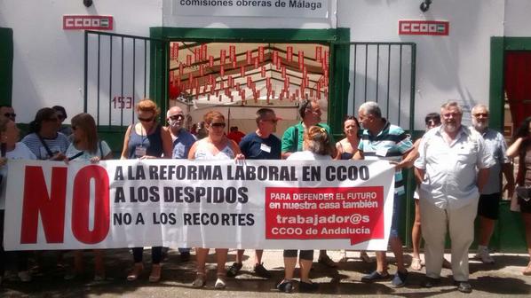 La ruina de IU y de CCOO