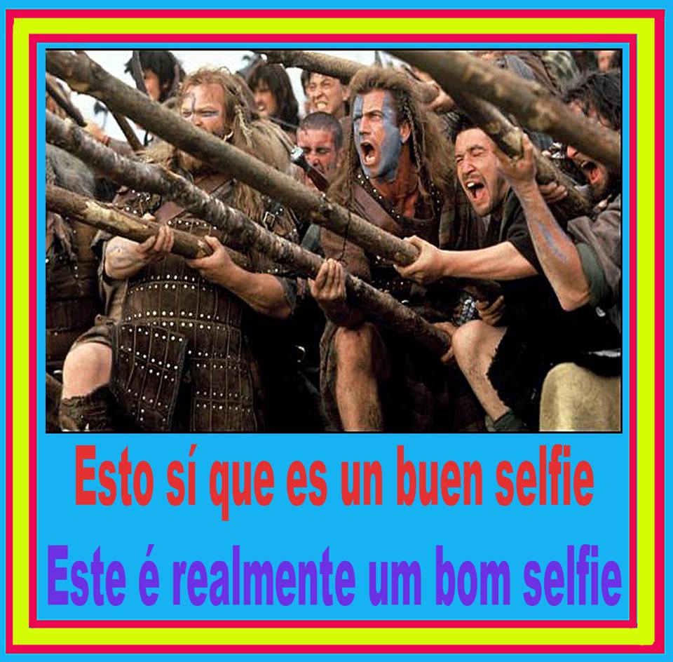 Esto sí que es un buen selfie