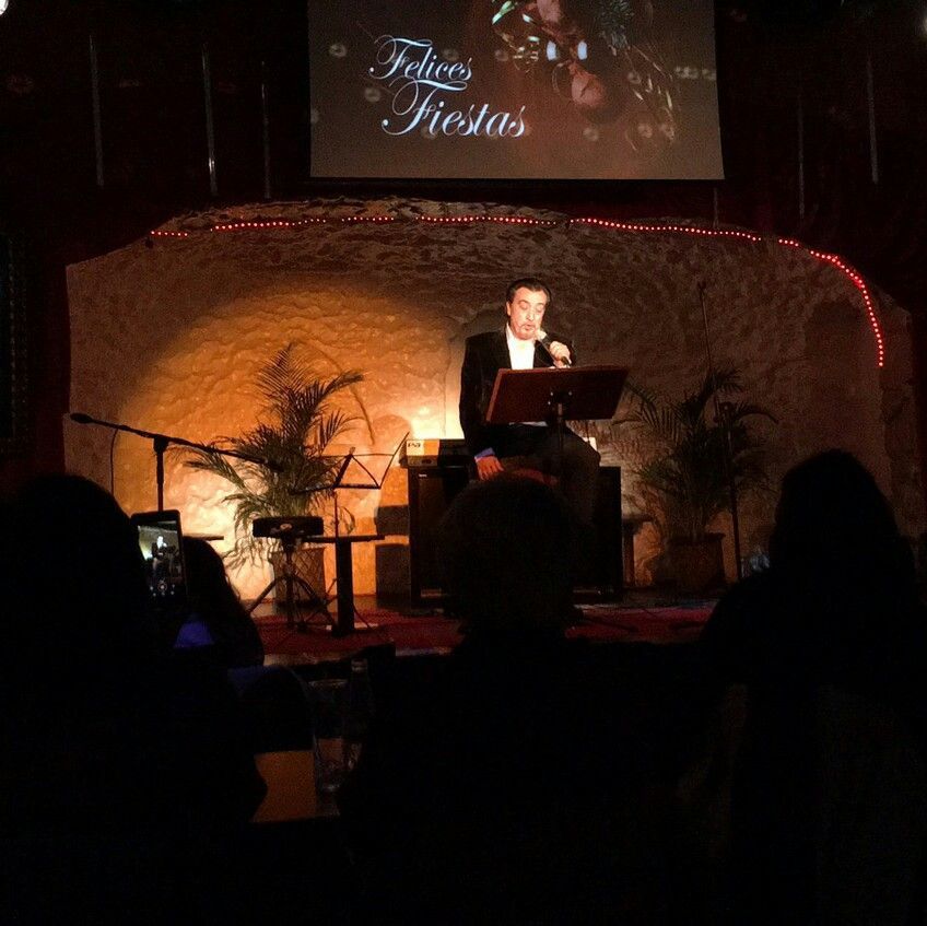 Antonio Monzón en la Sala Polana