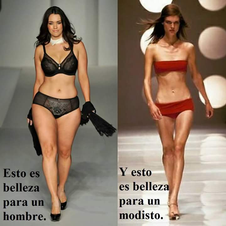 La diferencia del concpeto de belleza que padecemos en la actualidad