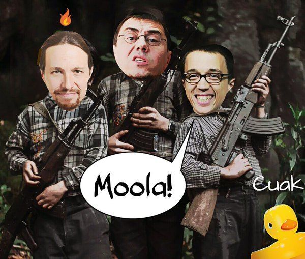 Estos piezas como no toquen gobierno se echan al monte