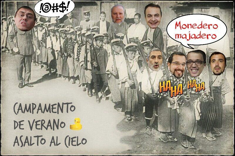 Diviértete con la gente en el campamento de verano de Podemos