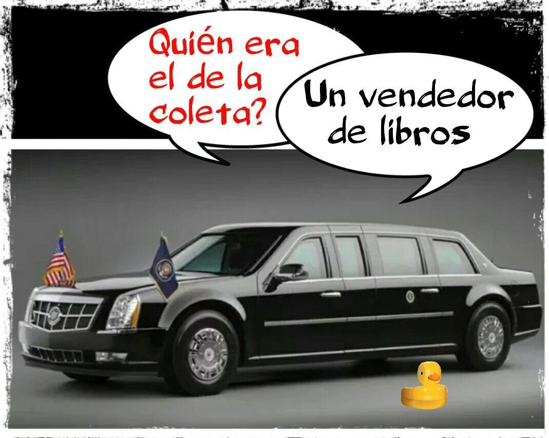En 3 minutos a Pablo le dio tiempo para la foto y dejar las cosas claritas al capitalista