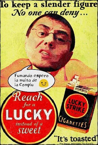 No hay güevos para echarlo de la Universidad Complutense ni para cobrar multa alguna
