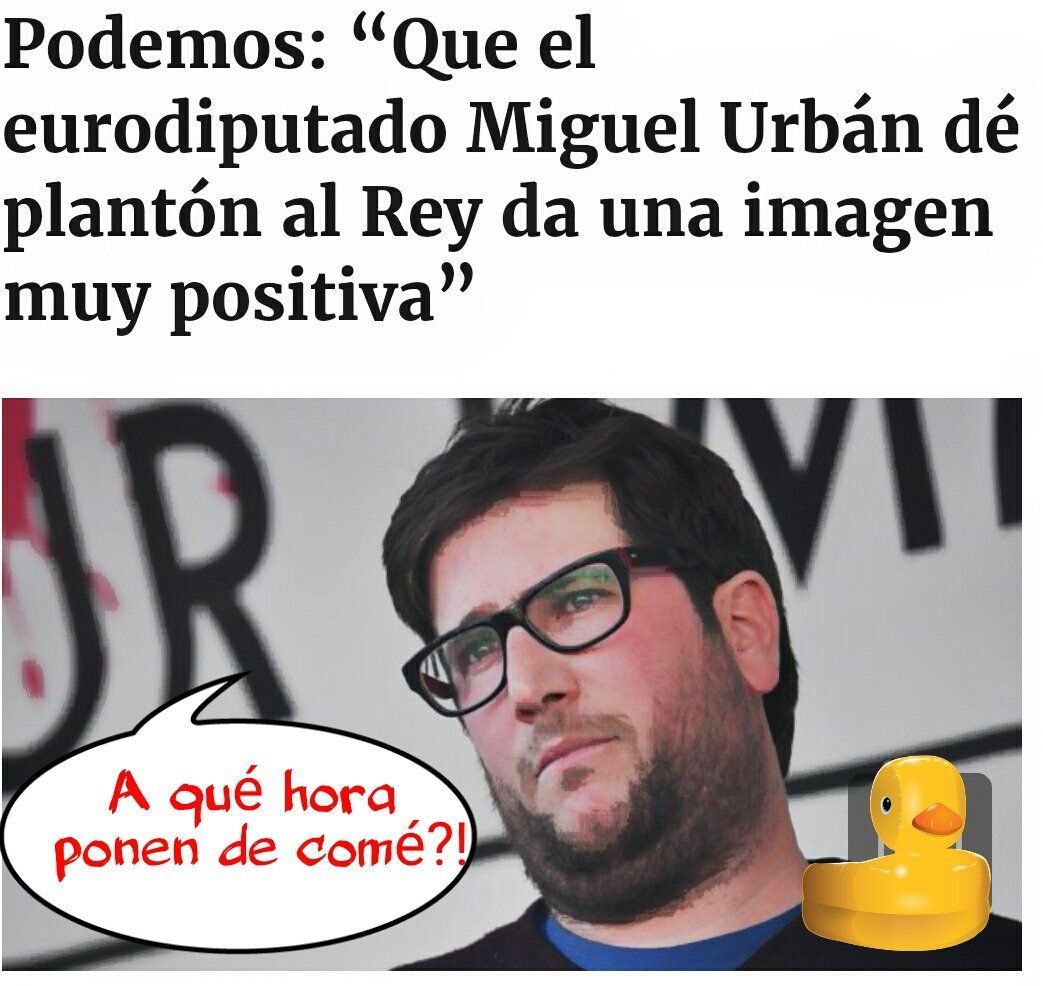 Urbán, el gordito libertario. Sin estudios, ni idiomas, ni experiencia, ni vergüenza
