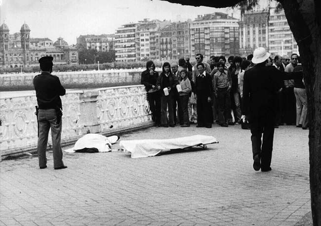 Atentado de ETA. La violencia fue una constante durante la presidencia de Rubial. Entre 1978 y 1979 la banda asesinó a 148 persona