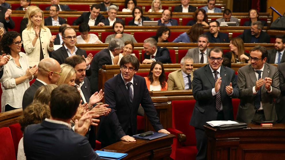 El Pleno del Parlamento caalán sobre presupuestos