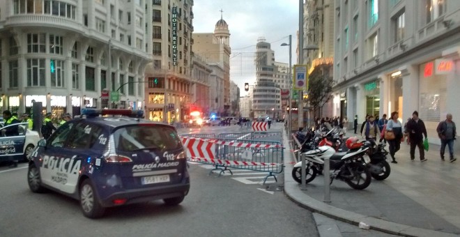 cierre de la Gran Vía