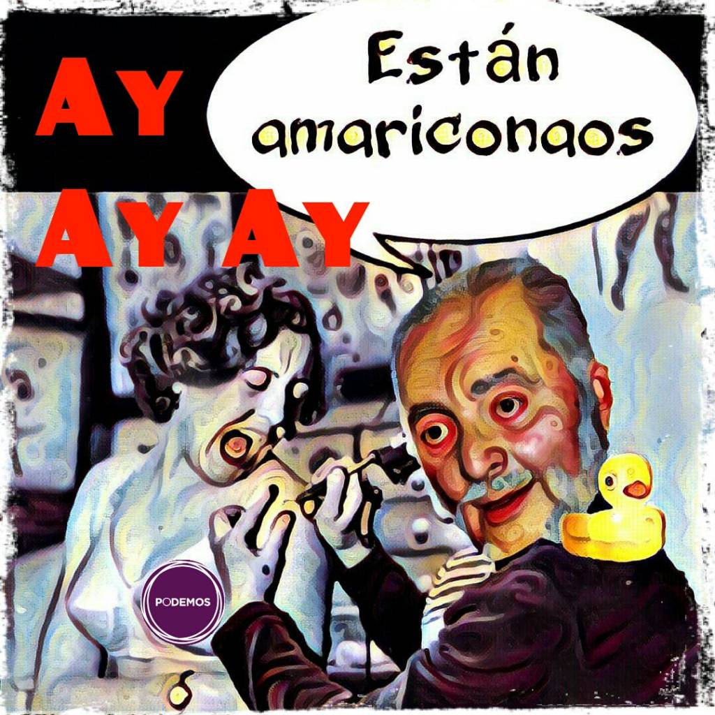 Los yayos comunistas se parten la caja con estos neopijos