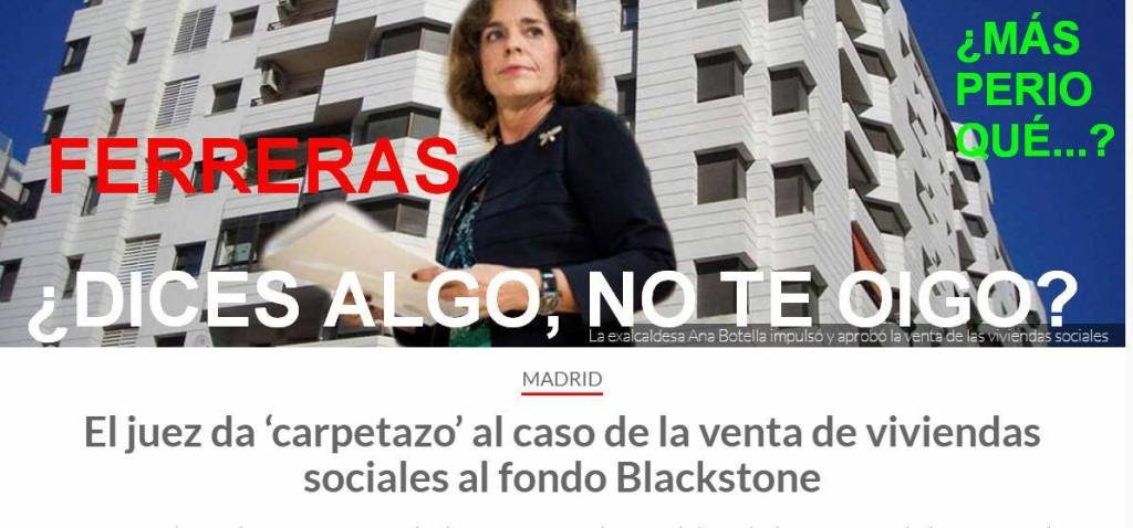 el caso de la venta de 1.860 viviendas sociales de la Empresa Municipal de la Vivienda y Suelo