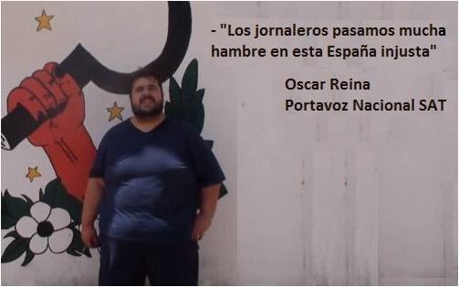 Oscar Reina, el actual portavoz de los separatistas andaluces