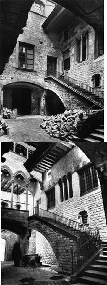 Palacio Berenguer de Aguilar en la calle Montcada