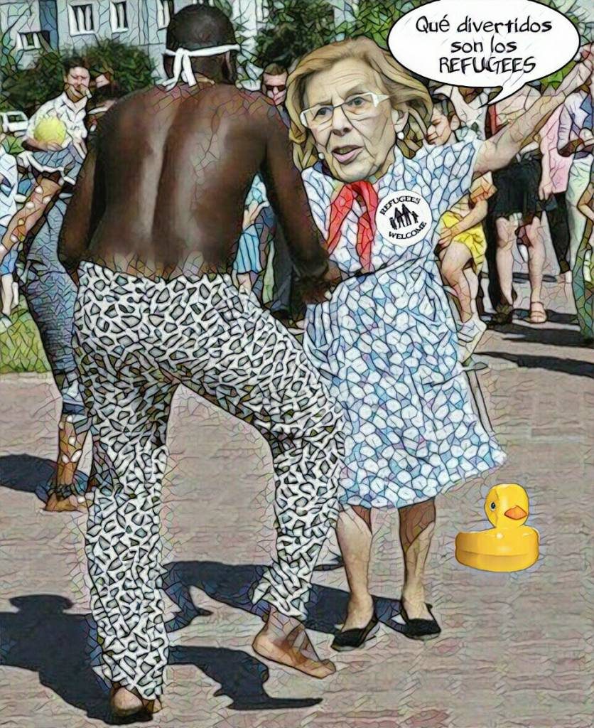 La yaya Carmena se ha enamorado. Por Linda Galmor