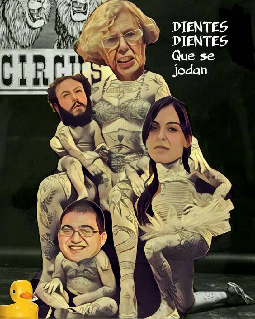 A estos artistas Hay Que Echarlos antes de que nos saquen las muelas. Ilustración de Linda Galmor
