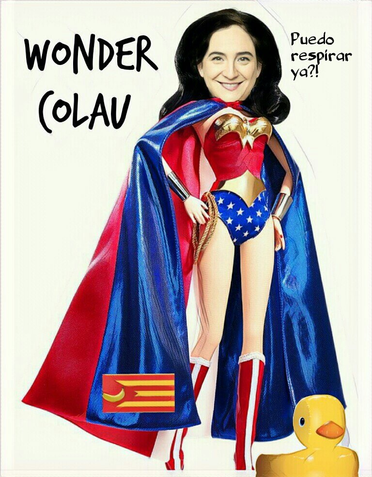 Galería siniestra de héroes catalufos. Del Jordi Joker al Mortadelo Romeva  y la incorporación de Wonder Colau - La Paseata