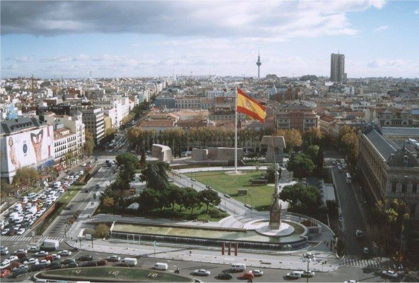 La Plaza de Colón. Madrid