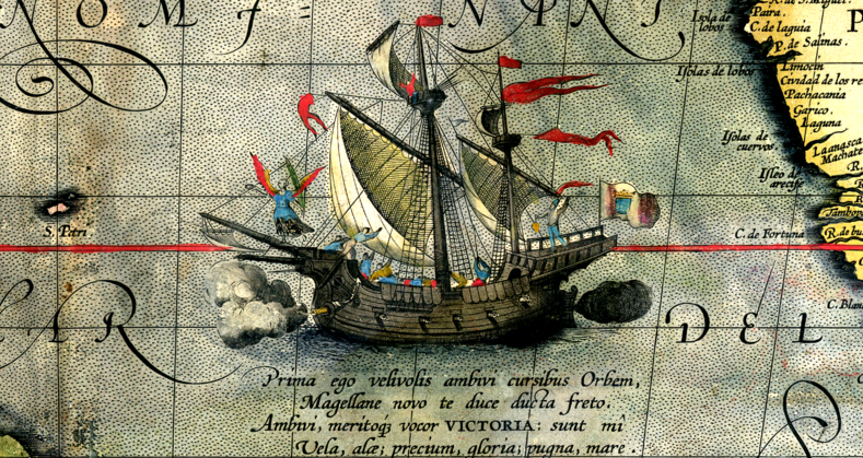La Expedición de Magallanes-Elcano fue una expedición marítima comandada por Fernando de Magallanes y, tras su muerte, por Juan Sebastián Elcano