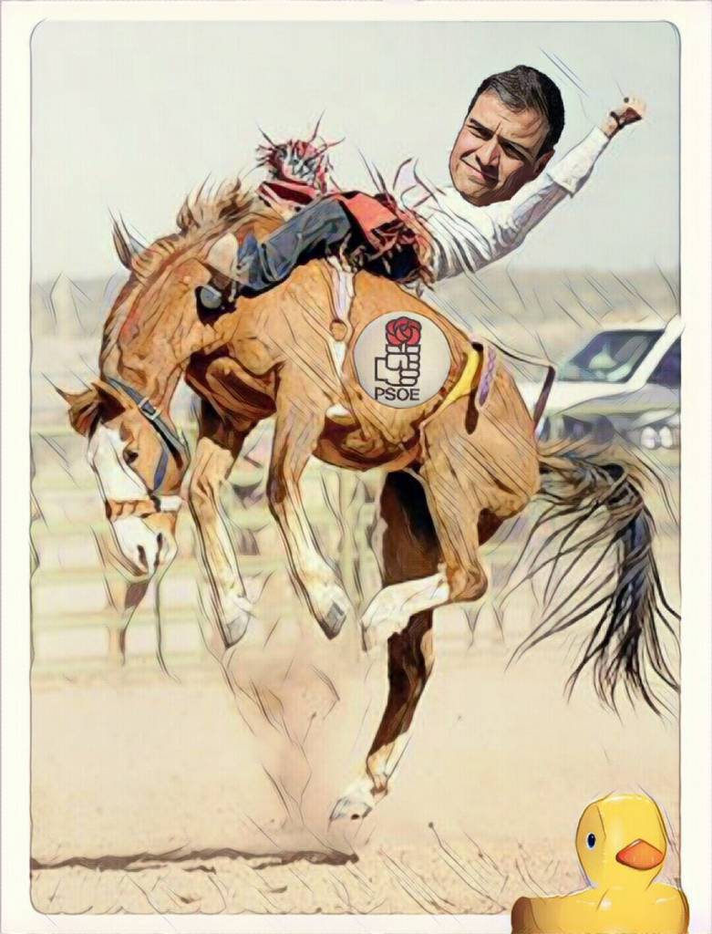 Podemos y PSOE votarán en contra de la prisión permanente revisable. Para estos piezas los derechos de los malos pesan más que los de los buenos. Ilustración de Linda Galmor
