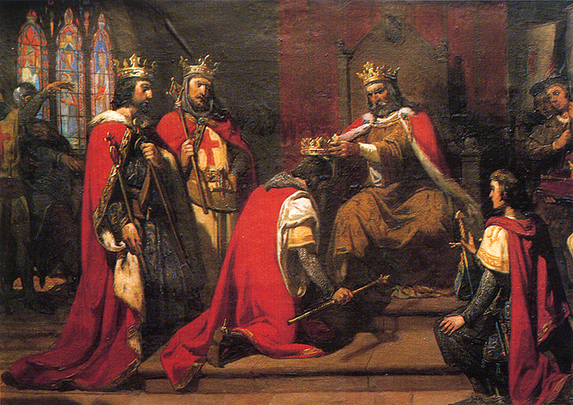 Alegoría del testamento de Sancho el Mayor