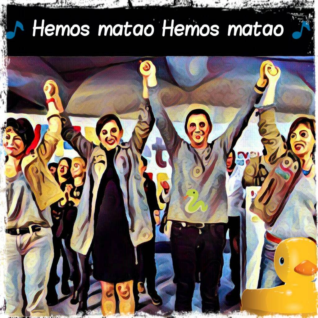 Gentuza de uno de los bandos, el terrorista, celebrando la subvención. Linda Galmor