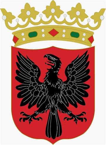 Primitivo escudo de Navarra con el águila