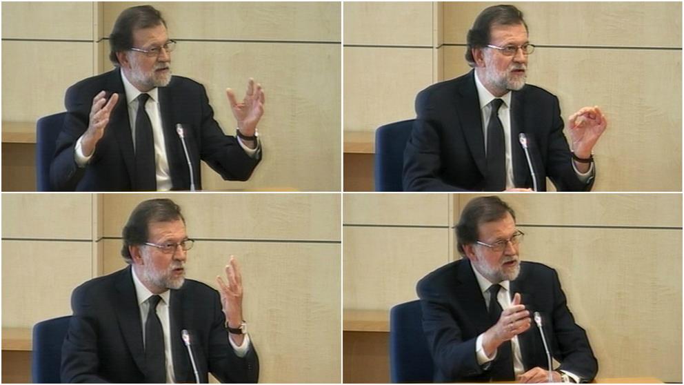 la declaración del presidente Rajoy en el 'caso Gürtel'