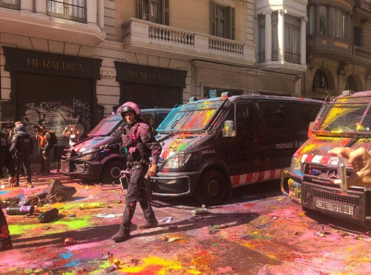 Ahora que venga un juez alemán y diga que los independentistas no usan la violencia para tratar de lograr sus fines