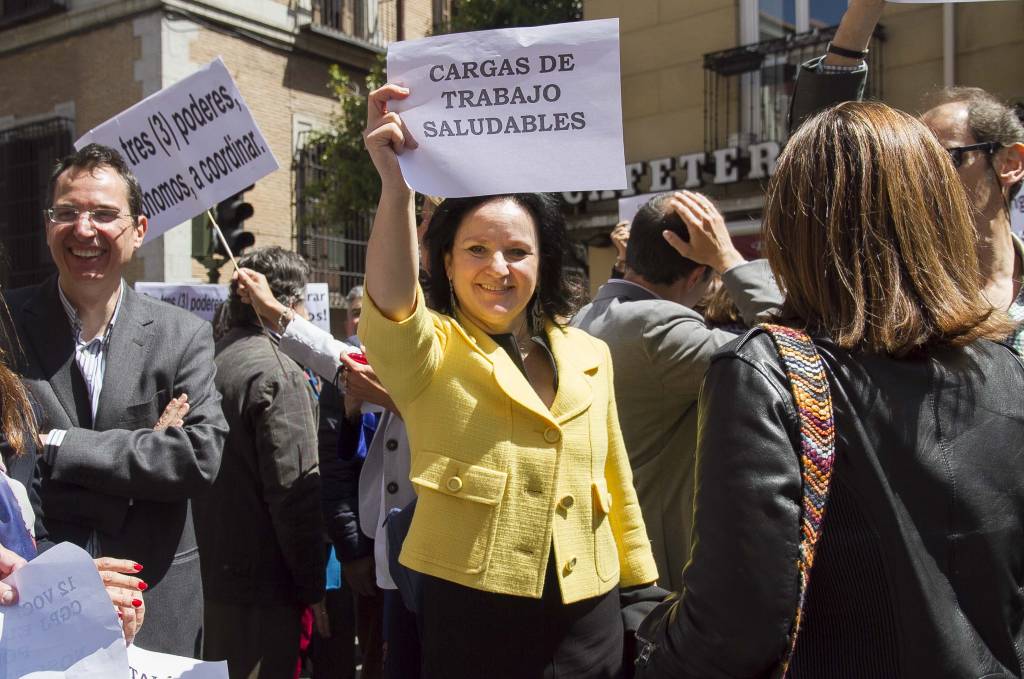 El poder judicial ha notado durante muchísimos años, por el tema de la crisis económica, que se ha producido una falta de medios constante para poder desempeñar esa función