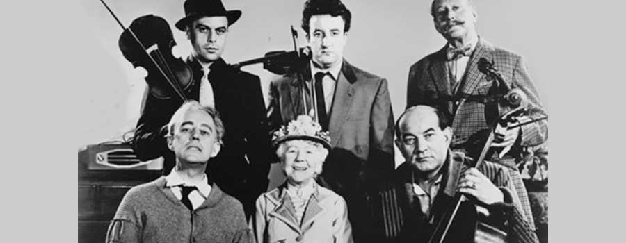 La película EL QUINTETO DE LA MUERTE, dirigida por Alexander MacKendrick
