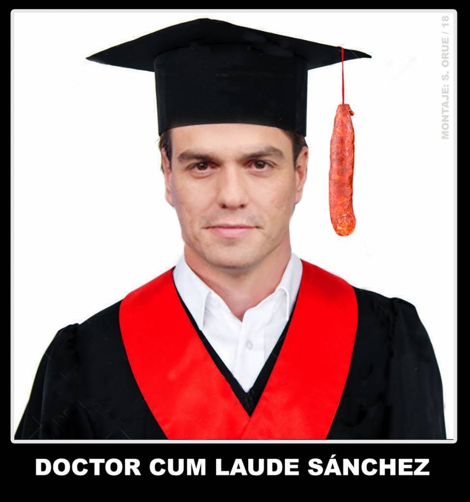 Rivera lleva al Congreso las dudas sobre la tesis doctoral de Sánchez. Santi Orue