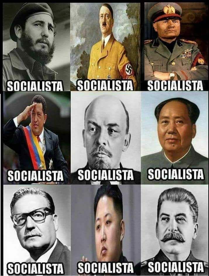 Los rostros del socialismo hoy no tienen cabida en nuestra sociedad moderna