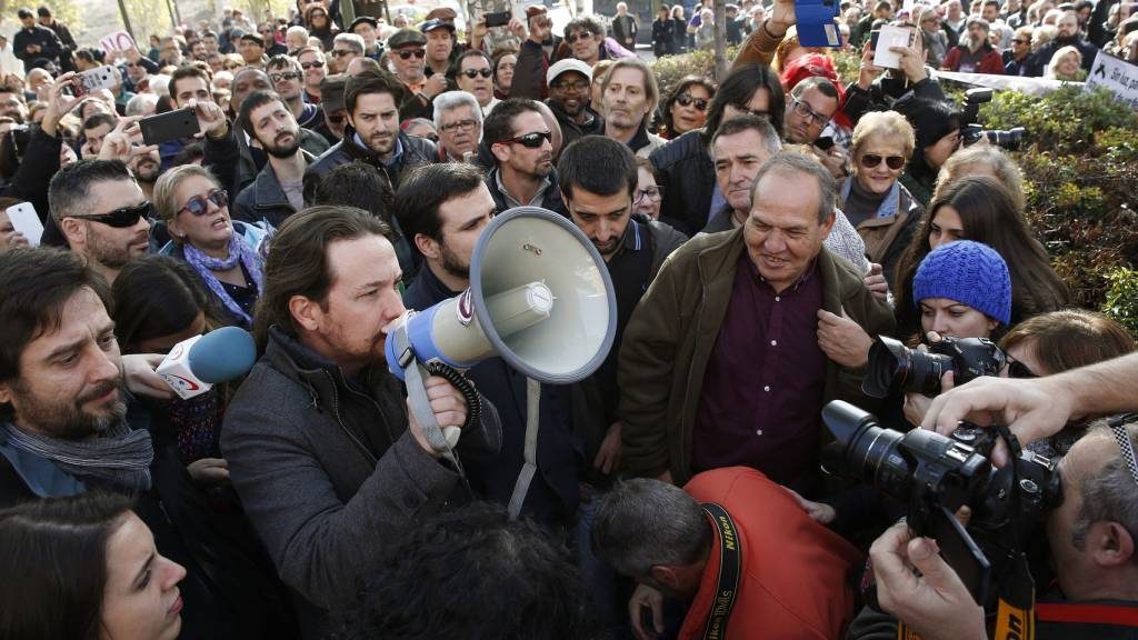 El escrache de Pablo Iglesias a Gas Natural