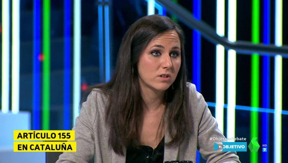 Ione Belarra no falla: Siempre que alguien ataca o insulta a España, allí acude Podemos con toda rapidez para ponerse del lado del que nos insulta.