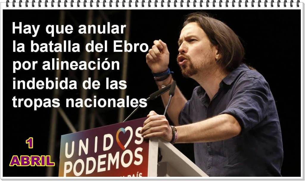 Hay que anular la batalla del Ebro