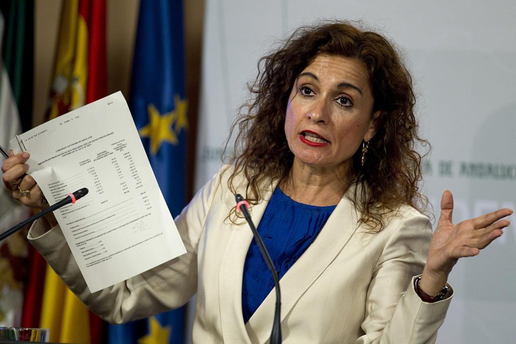 María Jesús Montero, ministra de Hacienda en funciones