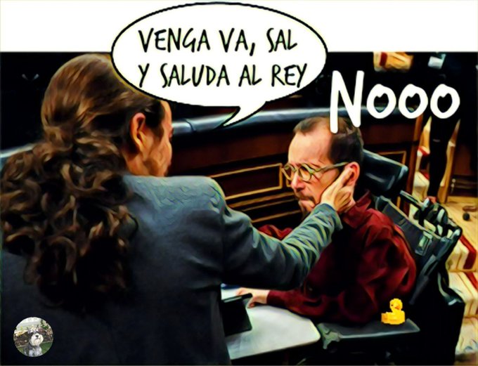 Momentos antes del incidente. Ilustración de Linda Galmor