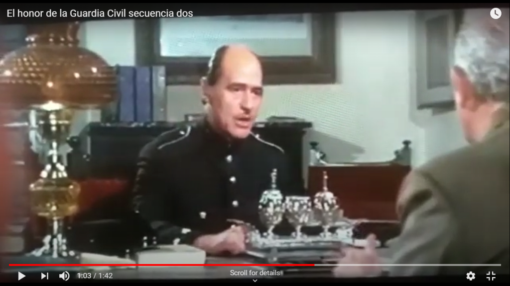 El honor de la Guardia Civil