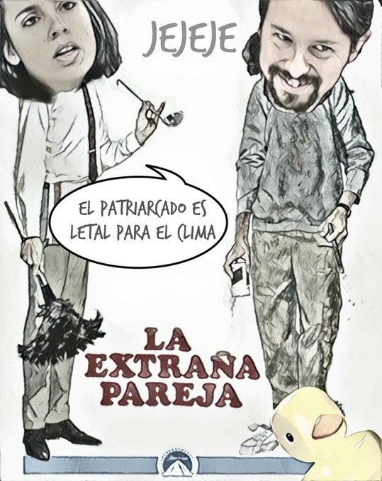 La última tontería de la extraña pareja. Por Linda Galmor 