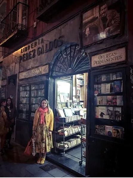 Zoé Valdés en una librería madrileña. Foto Regis Iglesias Ramírez