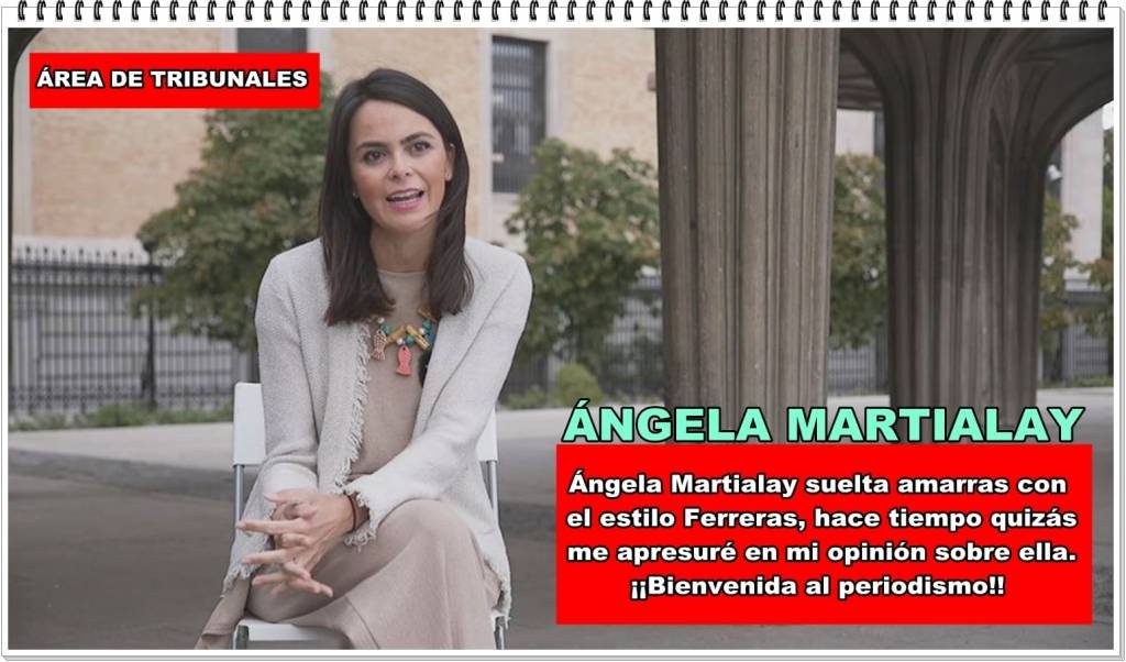 Ángela Martialay, bienvenida al periodismo